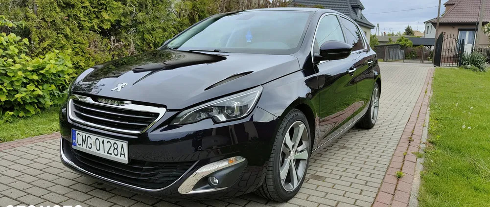 samochody osobowe Peugeot 308 cena 42900 przebieg: 168000, rok produkcji 2015 z Mogilno